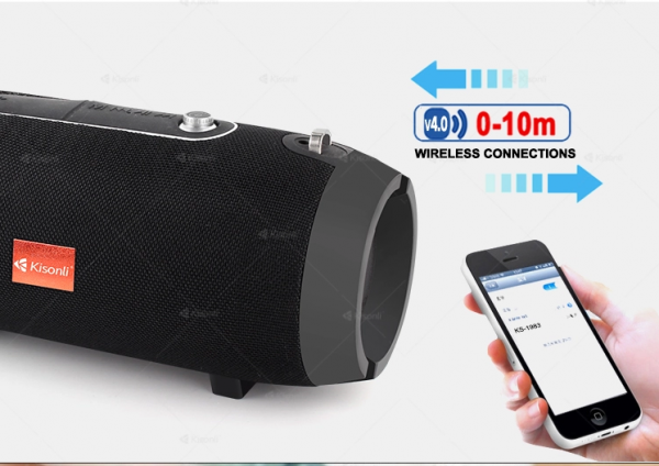 Dinamik - Bluetooth  “Kisonli Ks-1983”(səs gücləndirici dinamik)