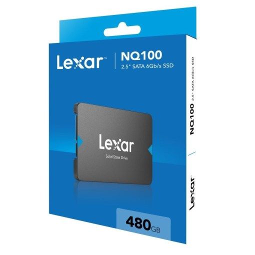 SSD - Sərt disk  Lexar 480GB NQ100, 2.5 SATA 6Gb/s (xarici toplayıcı)