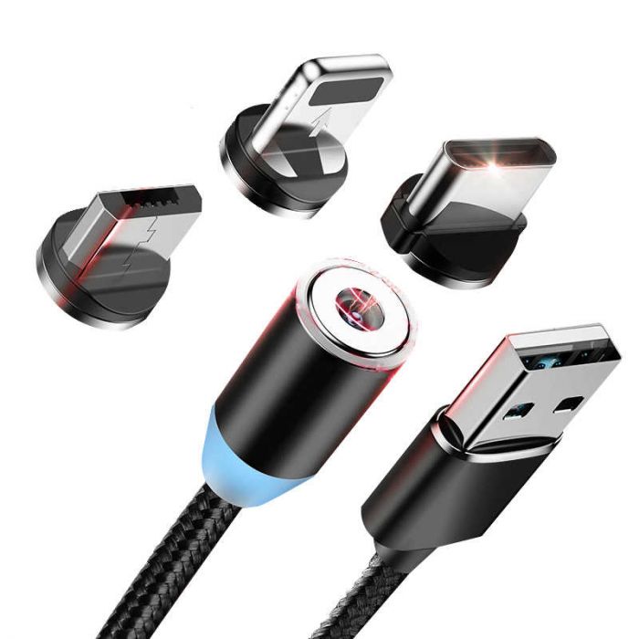  Telefon kabeli - Magnetic Phone Cabel 3 in 1
