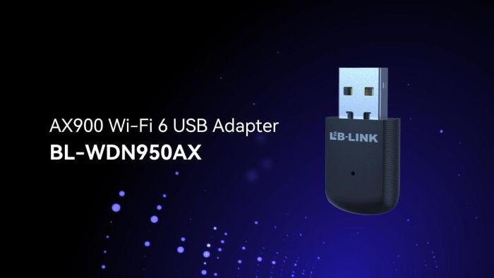 Wifi 5 Ghz adapter  Lb-Link BL-WDN950AX