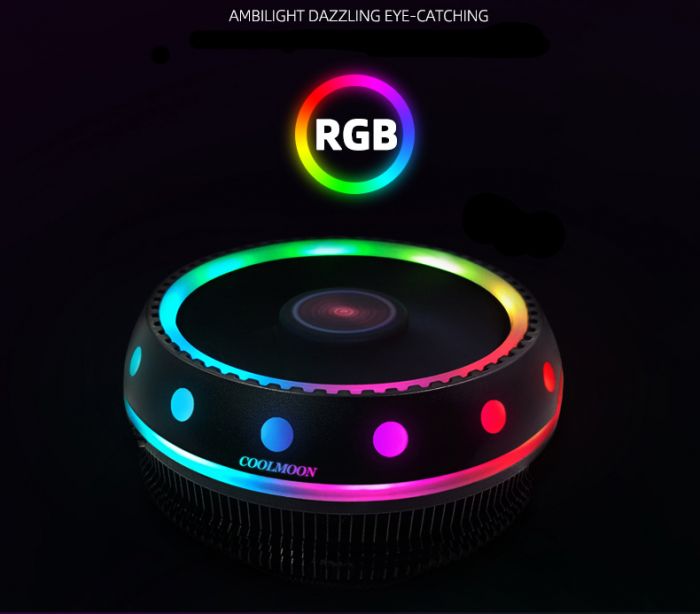 RGB Kuler “Coolmoon Ufo” (CPU Processor Fan)