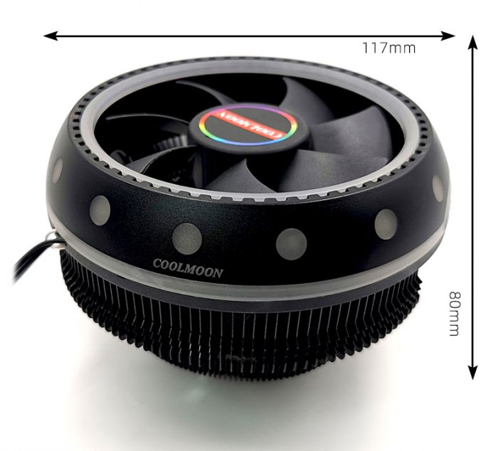 RGB Kuler “Coolmoon Ufo” (CPU Processor Fan)