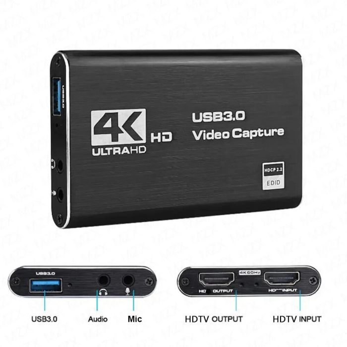 Hdmi Capture Card 4K Ultra HD 60 FPS with HDCP