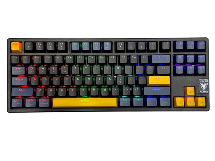 Mexaniki klaviatura JEDEL WKL-102 Black Wi-Fi/Bluetooth/USB