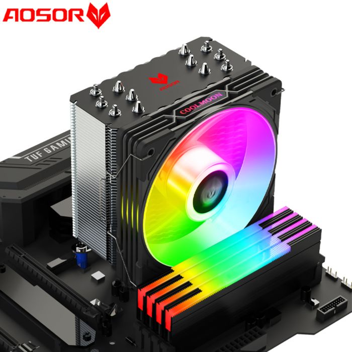 Argb CPU Fan "Coolmoon Aosor AS600"
