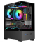 Gaming Case "Fox T09 Aquarium M-Atx Black"