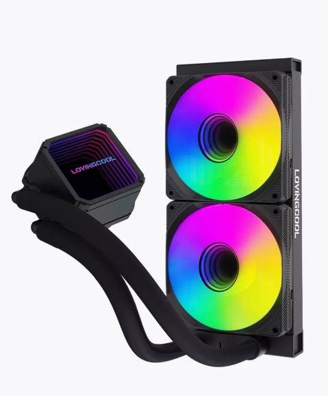 Argb Cpu Kuler " LovingCool LC-B240-K 240 Black"