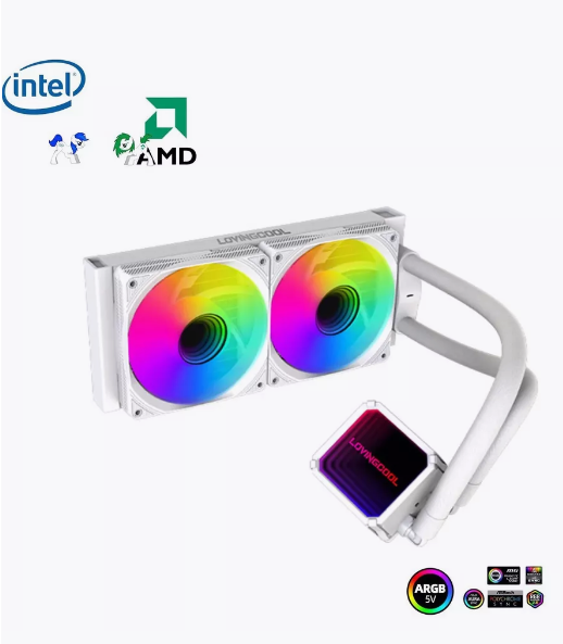 Argb Cpu Kuler " LovingCool LC-B240-K 240 White"