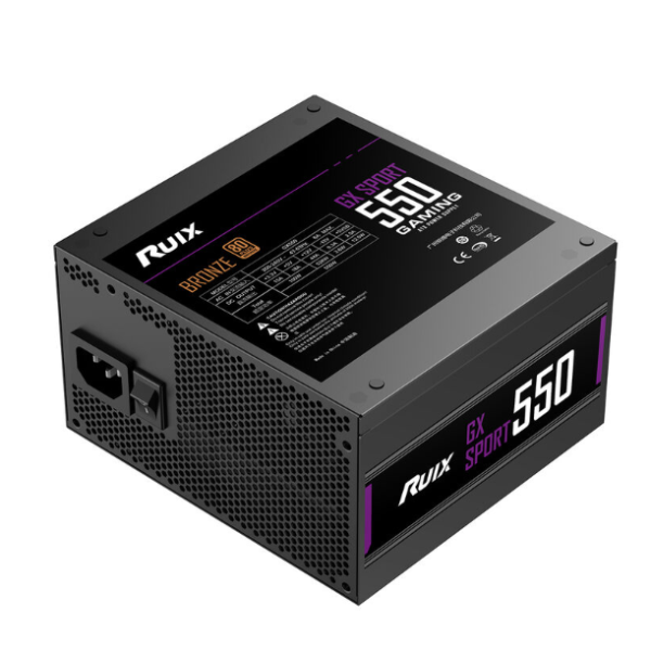 Qida bloku "Ruix GX550 550 Watt 80+ Bronze"