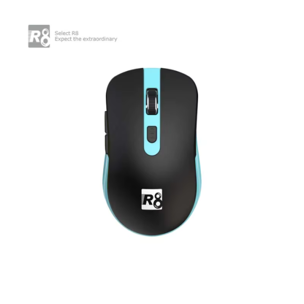 R8 1736 Wireless Mouse Black-Blue