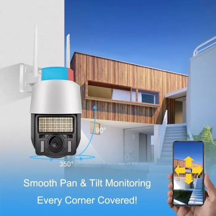 Smart İP Camera C166-HD 4G  5MP WIFI PTZ
