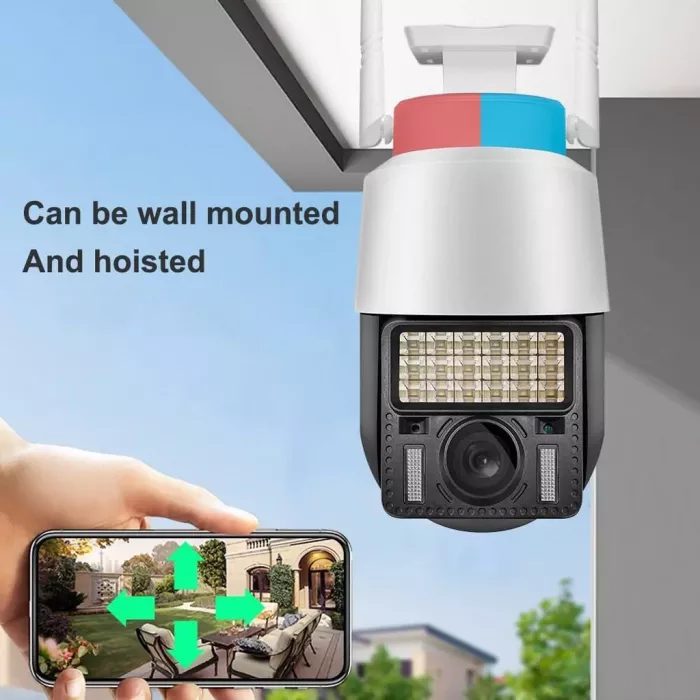 Smart İP Camera C166-HD  5MP WIFI PTZ