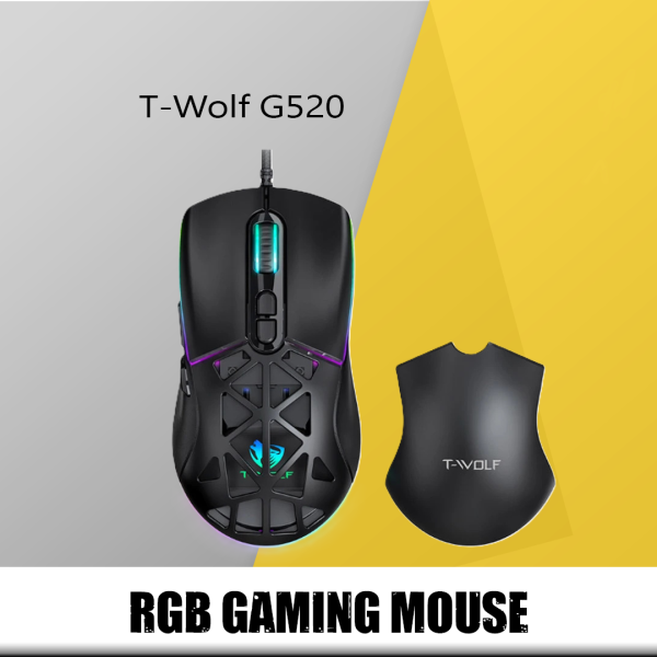Kompüter siçanı "T-Wolf G520 RGB Gaming Mouse"