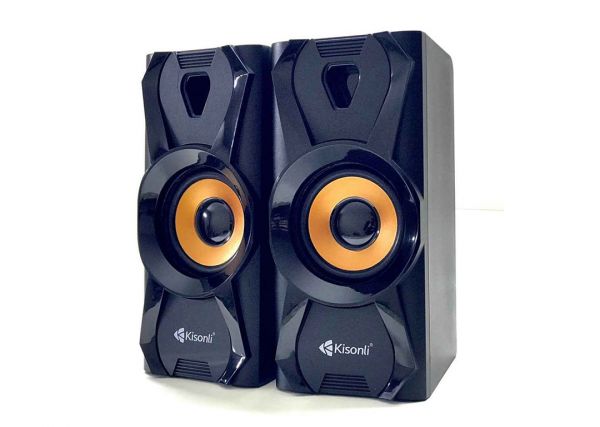  PC dinamik-Stereo Dinamik “Kisonli U-9003” (Usb Aux Səs Gücləndirici)