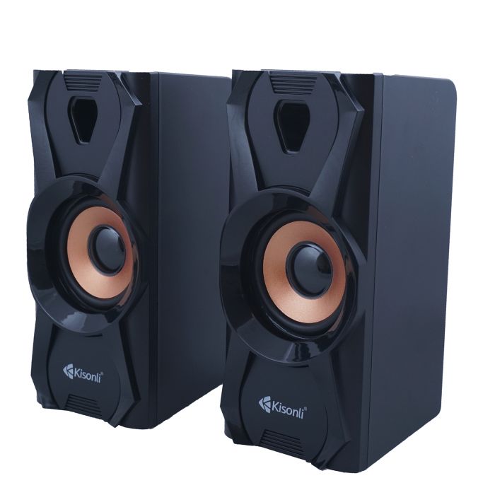  PC dinamik-Stereo Dinamik “Kisonli U-9003” (Usb Aux Səs Gücləndirici)