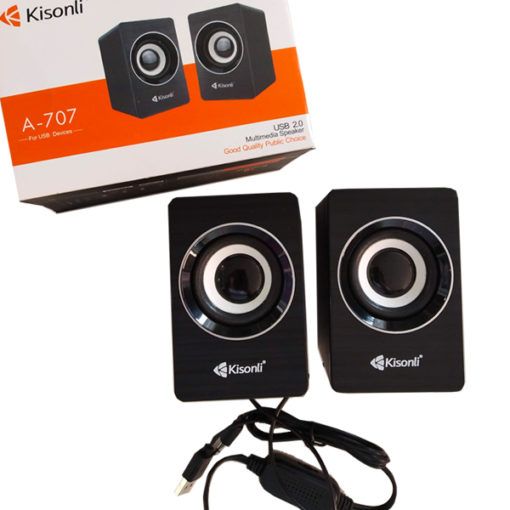 Stereo dinamik “Kisonli A-707” (USB AUX Səs Gücləndirici)