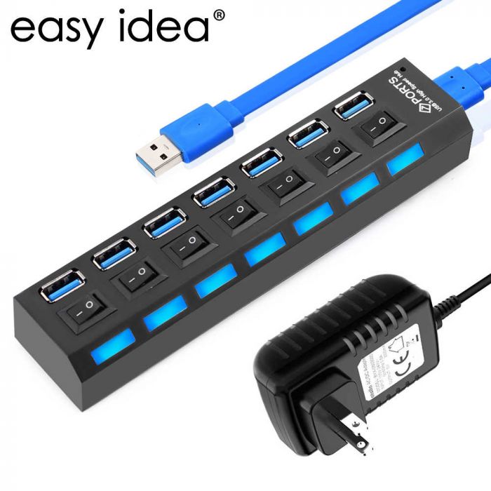  Hub - Hi Speed USB 3 Switch 7 Port Hub (USB çoxaldıcı)