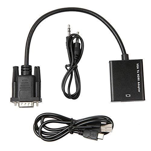 VGA to HDMI konvertor Güc və audio ilə