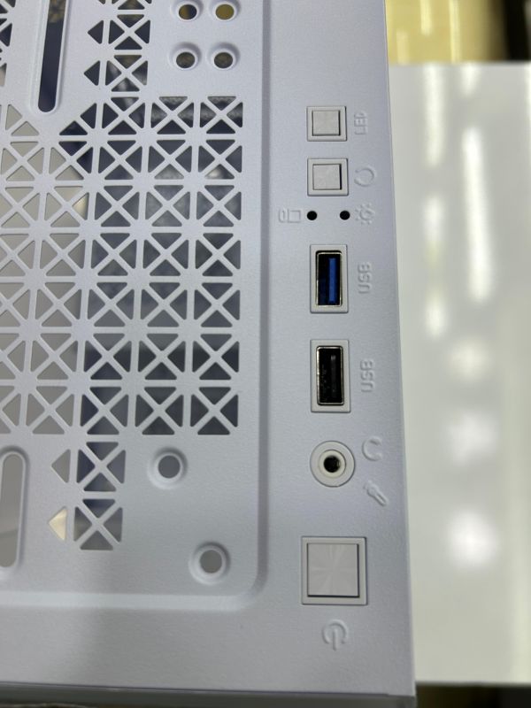 Gaming Case "WjCoolman Rhombic M-Atx Aquarium White"