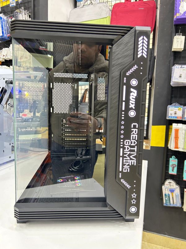 Gaming Case " Ruix Aerospace Ultra Rgb Aquarium ATX"