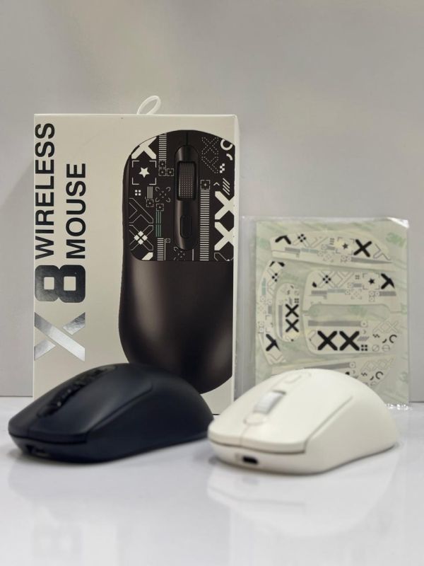 Kompüter siçanı "T-Wolf X8 Wireless Rechargable Black"