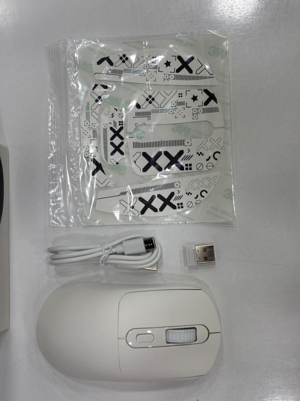 Kompüter siçanı "T-Wolf X8 Wireless Rechargable White"