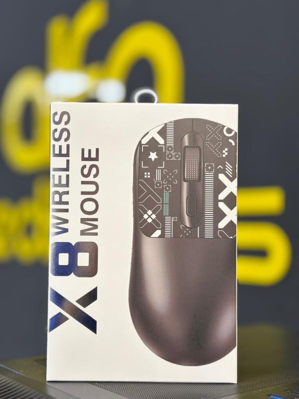 Kompüter siçanı "T-Wolf X8 Wireless Rechargable Black"