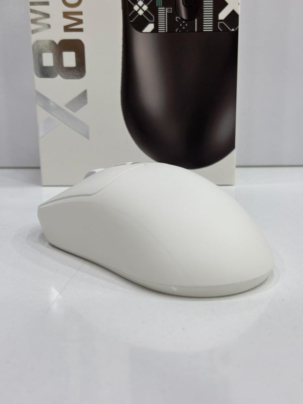 Kompüter siçanı "T-Wolf X8 Wireless Rechargable White"